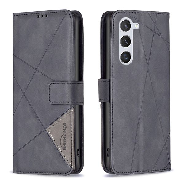 PU Leather Flip Cover Phone Case Compatible with Galaxy A35