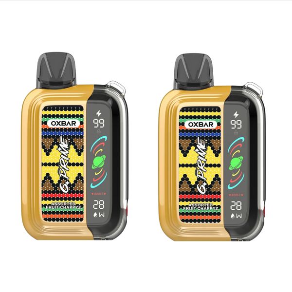 Oxbar G-Prime 25000 Disposable Vape - Assorted Fruit Chappyz (Pack of 2)