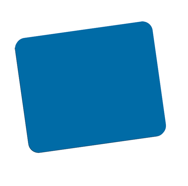 Fellowes Economy Mouse Pad - Blue