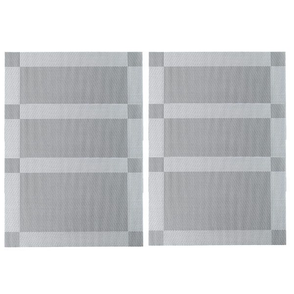 Table Place Mats for Kitchen Dining, Heat-Resistant Anti-Skid Stain