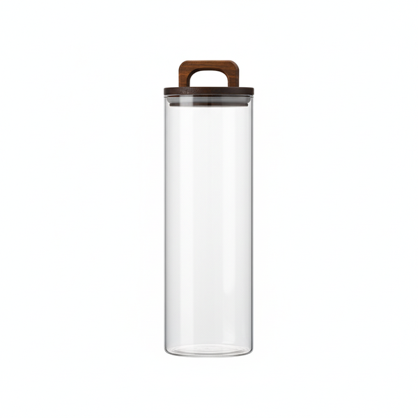 Glass Storage Jar 1800ml - Transparent
