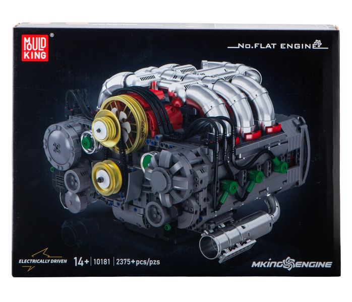 Mould King Motorised Flat-6 Engine Set (2375 Pieces - 31cm Long