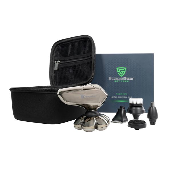 ScapeGear Premium Head Shaver Set for Men
