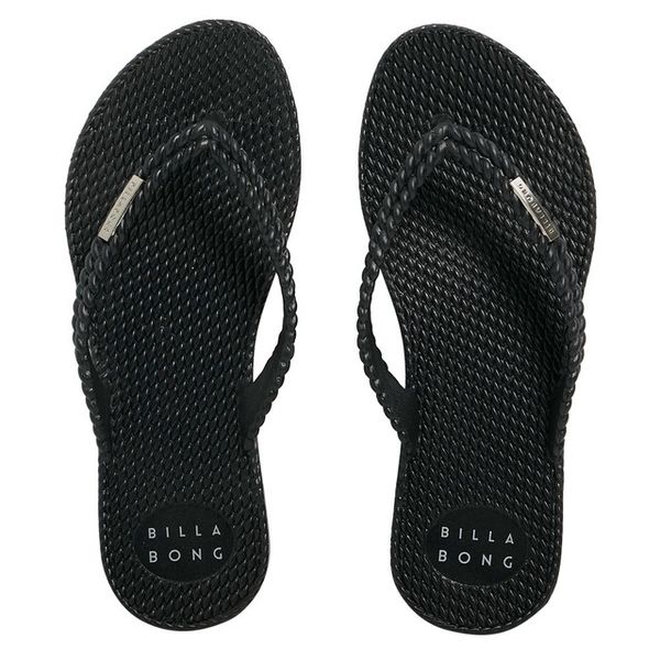 Billabong Womens Kick Back Solid Flip Flops