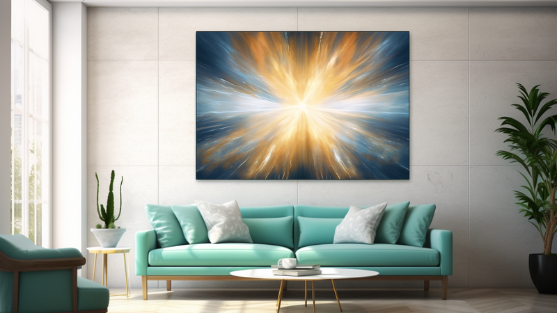 Canvas Wall Art - Divine Revelation Abstract - JT0124