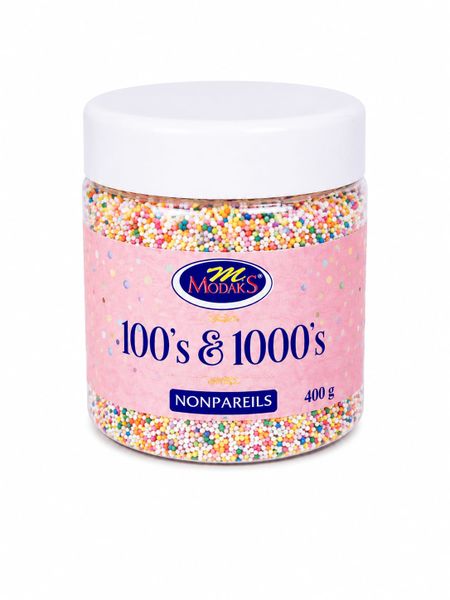 100s &amp; 1000s - Non Pareils 400 g - Modaks