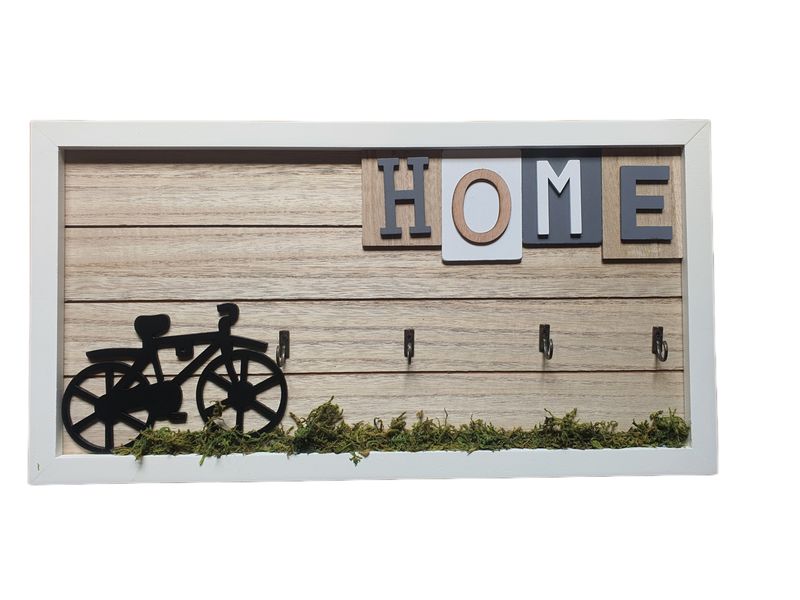 Home Wall Mount Key Holder - Home Decor Wall Art