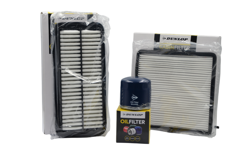 Dunlop Service Filter Kit FK976 FK24 - KIA Picanto G4HG 2004-2011