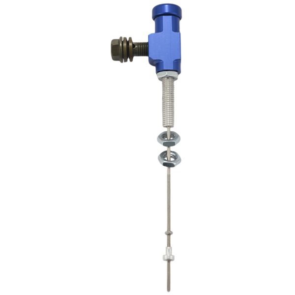 Motorcycle Hydraulic Clutch Rod Brake Pump M10x1.25mm blue