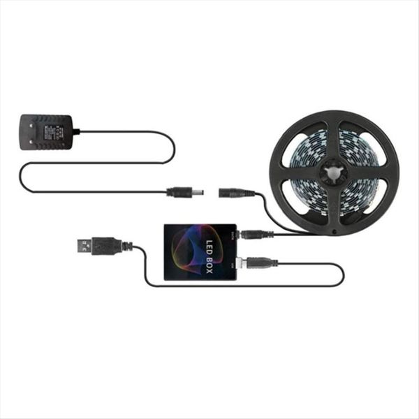 5V USB LED Light Strip for Under Cabinet Lighting 4Meters EU Plug