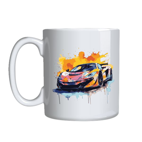 Sports Car 19 Lover Coffee Mug for Men Trendy Graphic Cup Design Present020