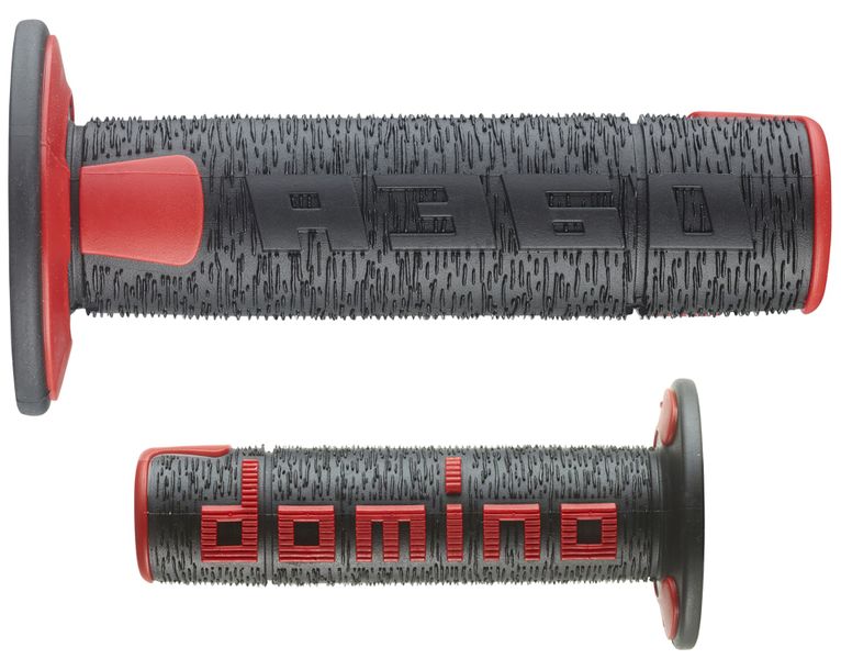 Domino A360 Black/Red Mx Grips image