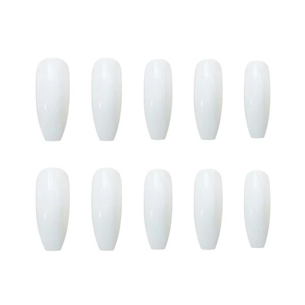 White False Nails 24Piece & 1 Sheet Tape | Shop Today. Get it Tomorrow ...