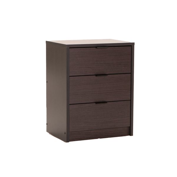 Kappa 3 Drawer Pedestal - Wenge
