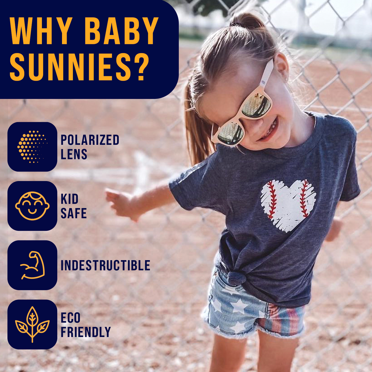 Polarised Kids Sunglasses by Baby Sunnies Shop Get it