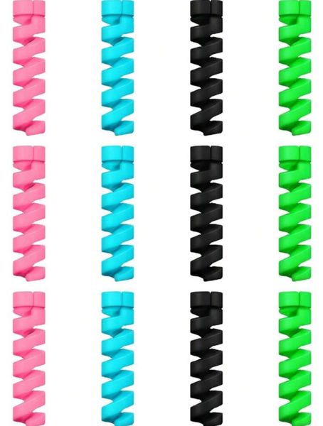 12 Pieces Cable Protectors