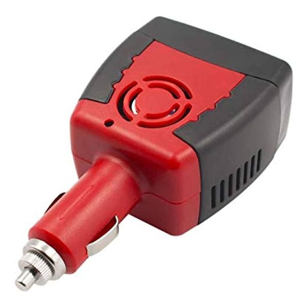 Portable Compact 150W Car Power Inverter with Dual USB Ports - DC12V-AC220V
