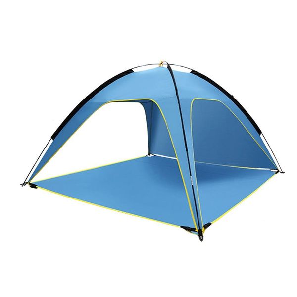 Spacious Ventilated Beach Tent/Canopy with Detachable Base Fabric