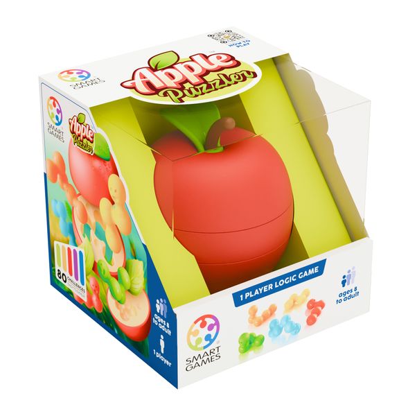 SmartGames Apple Puzzler - 3D Logic Puzzle (Ages 8+)