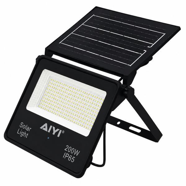 AIYI 200W Solar Flood Light With Panel 600LM IP65 Outdoor Light AY399-051