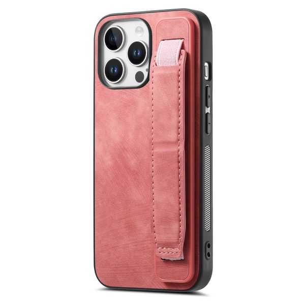 Leather Texture Wristband Phone Case Compatible with Huawei Nova 13 Pro