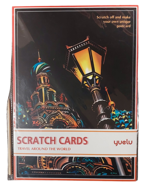 Travel Around the World Scratch Set