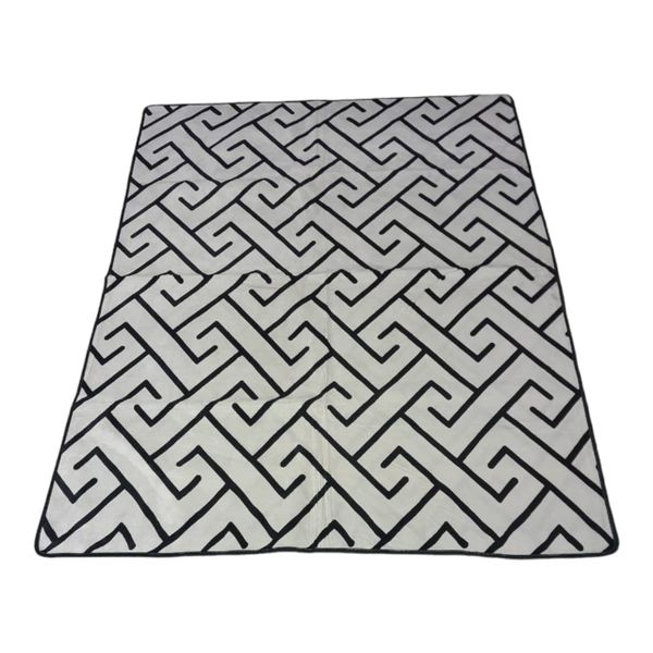 SMTE - Quality Modern 2m Geometric Design Super Soft Rug JY10