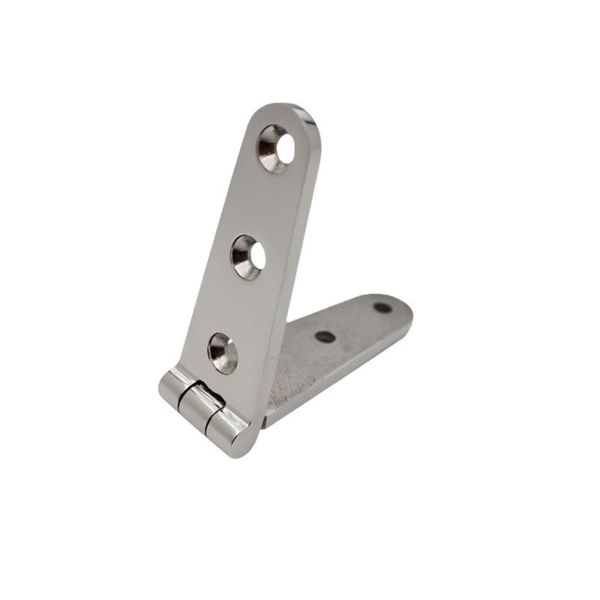 Stainless Steel 316 Heavy Duty Marine Hinge - Mirror Polished