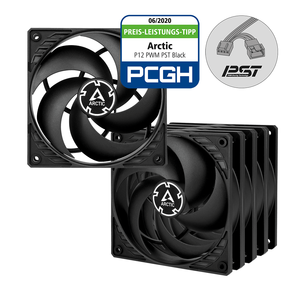 Arctic P12 PWM PST Case Fan Value pack Buy Online in South Africa