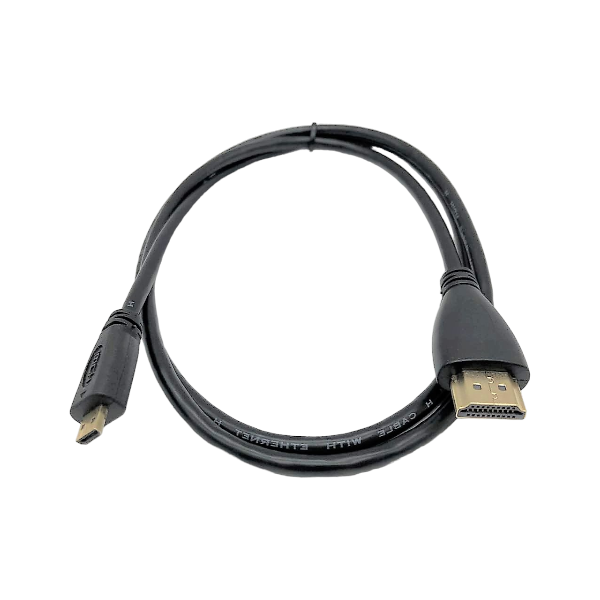 High Quality HDMI To Micro HDMI Connector Cable - Black