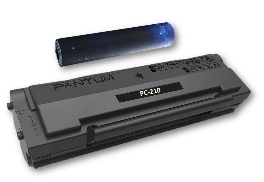 Pantum PC-210 Black Toner Cartridge - Page Yield 1600 pages | Buy ...