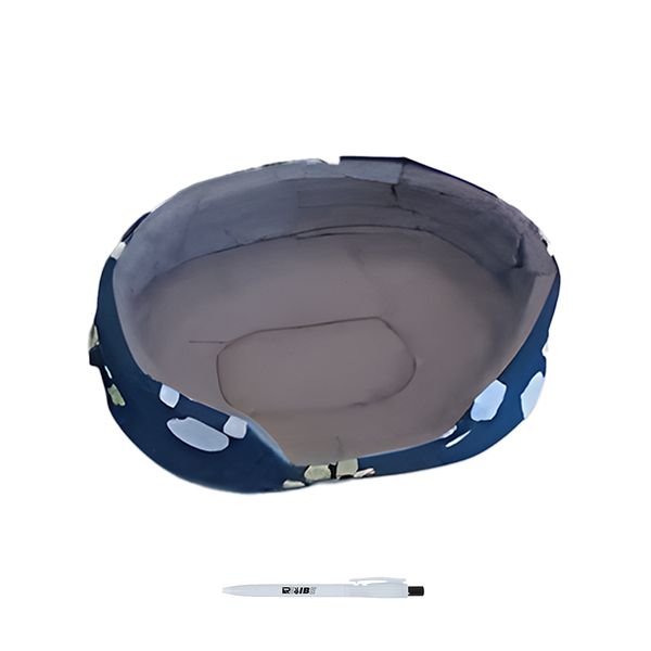 Assorted Vibrant Colors Small Soft Comfy All Pets Bed With ReVibe Pen