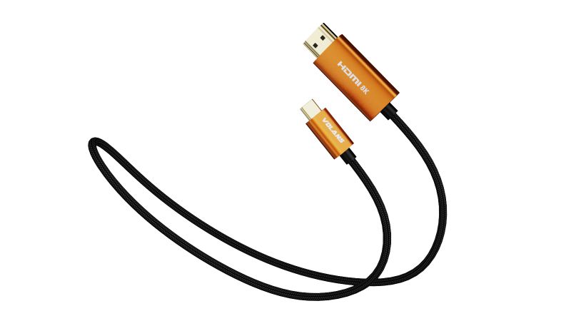 Volans USB-C to HDMI 2.1 8K Cable - HDR, 48Gbps, eARC