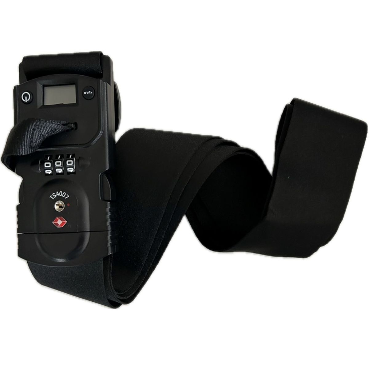 TSA Luggage Strap with Built-in Scale