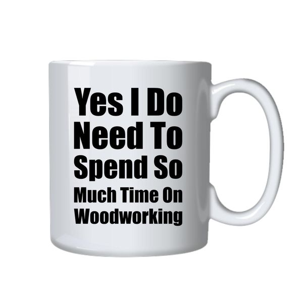 Woodworking Mug - Best Woodworker Funny Novelty Gift Idea