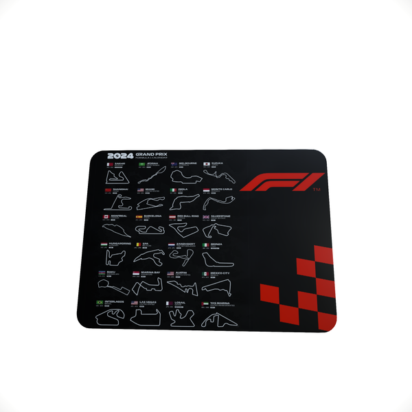F1 2024 Tracks - Mouse Pad