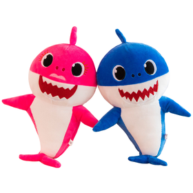 Baby Shark Plush Toy Set - Blue & Pink | Shop Today. Get it Tomorrow ...