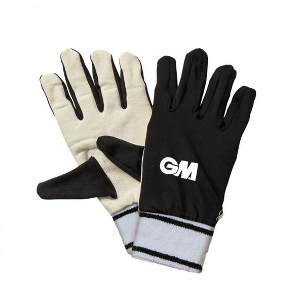 GM Chamois Padded Palm Inner Cricket Glove - Black