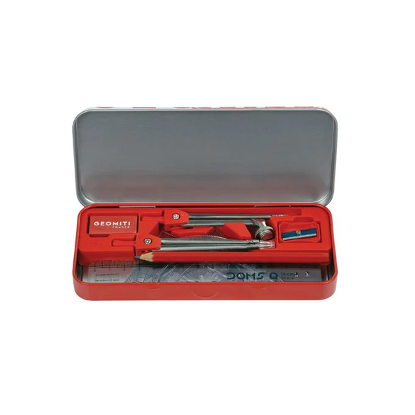 Doms Geomiti Mathematical Box Red