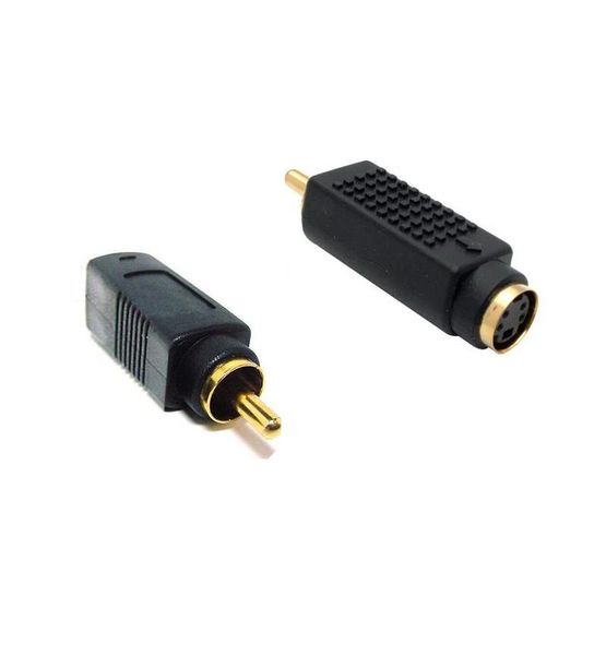 MicroWorld S-video Female To RCA Male adapter