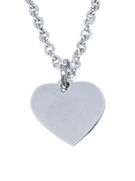 Stainless Steel Heart Pendant