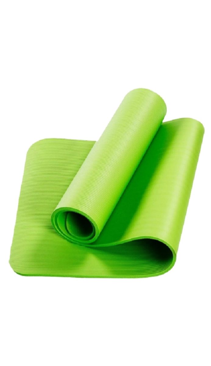 Non-Slip Yoga Mat 10mm Thick -Green | Shop Today. Get it Tomorrow ...