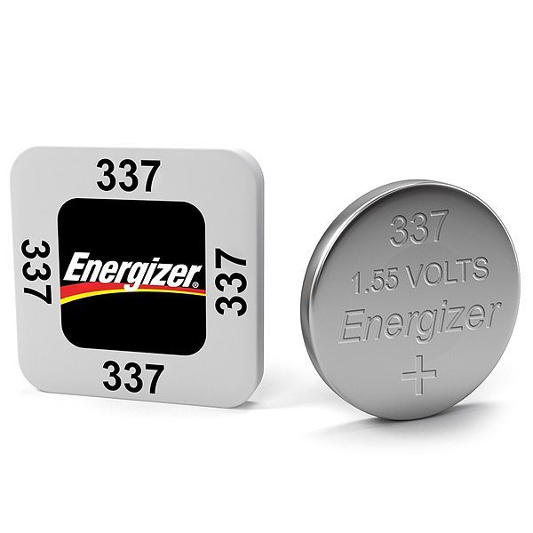 Energizer 337 Silver Oxide Watch Battery Box 10