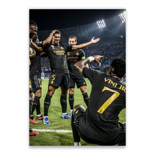 Real Madrid Team Picture Poster - A1