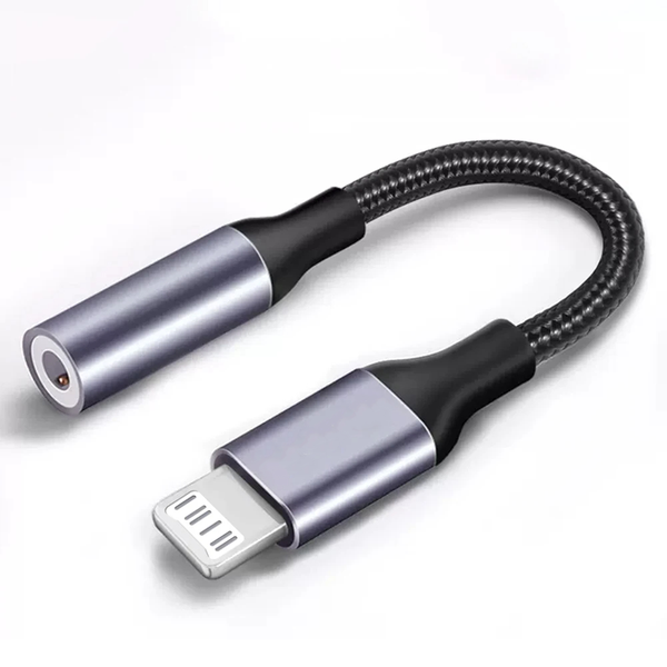 Lightning to 3.5mm Earphones Jack Adapter Cord Dongle Aux Cable