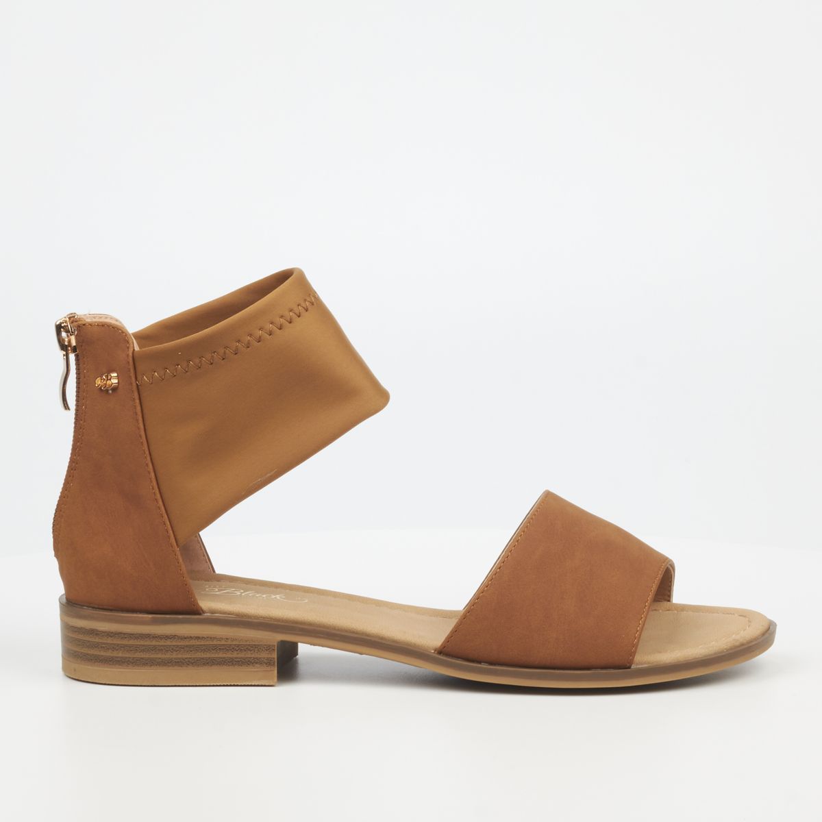 Miss Black Women Tan Plain Slide | Shop Today. Get it Tomorrow ...