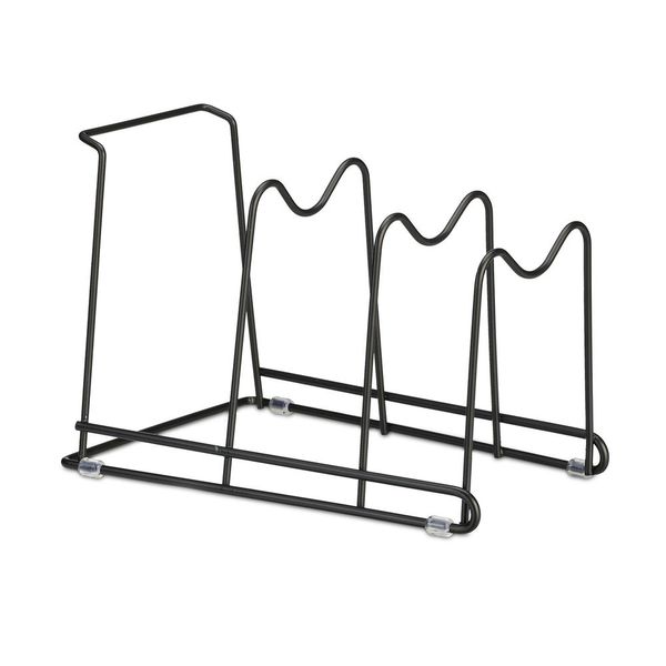 Pots &amp; Pan Rack Holder- Black
