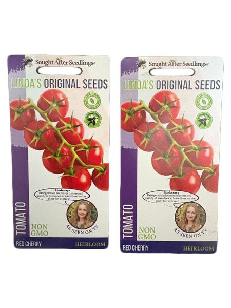 Linda's Original Seeds - Cherry Tomato - 2 Pack