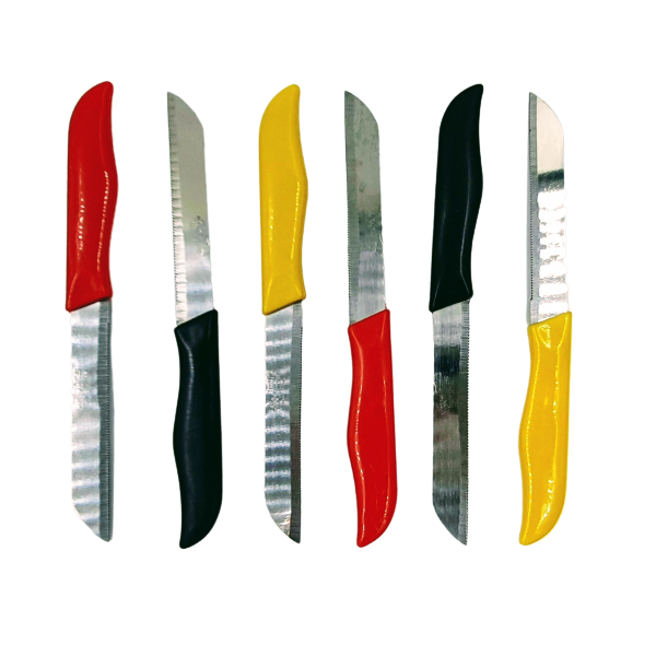 StainlessSteel Utility Kitchen Knives 6 Pieces Buy Online in South