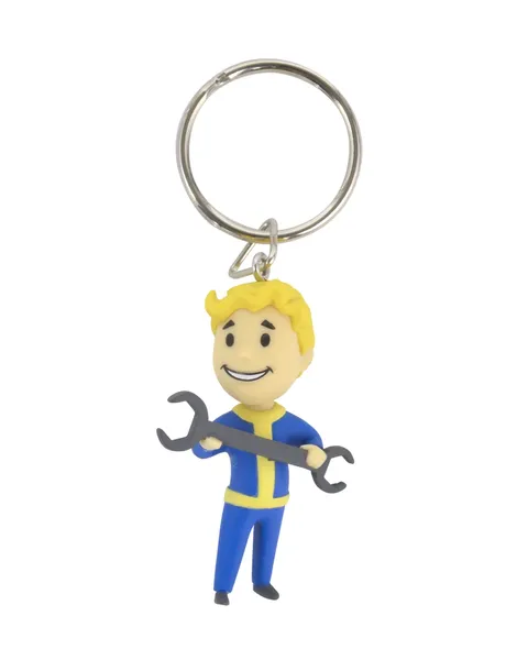 Official Fallout Vault Boy Repair Keyring / Keychain
